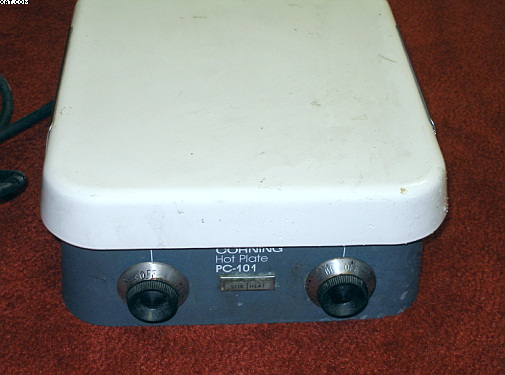 CORNING MODEL PC-101 combination stir plate and hot plate